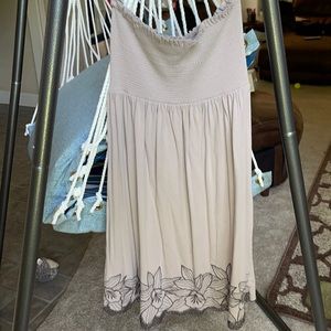 Strapless Summer Dress